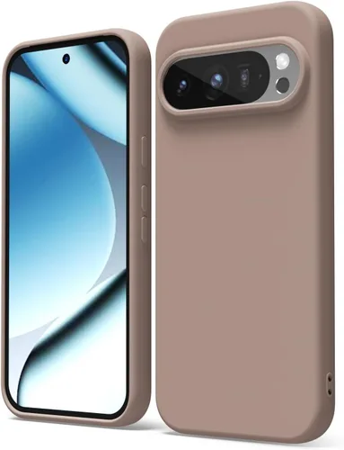 Vista 142 de oakxco para Google Pixel 6A Funda de teléfono de silicona líquida, diseño estético lindo y delgado para mujer y niña, cubierta de gel suave, lisa