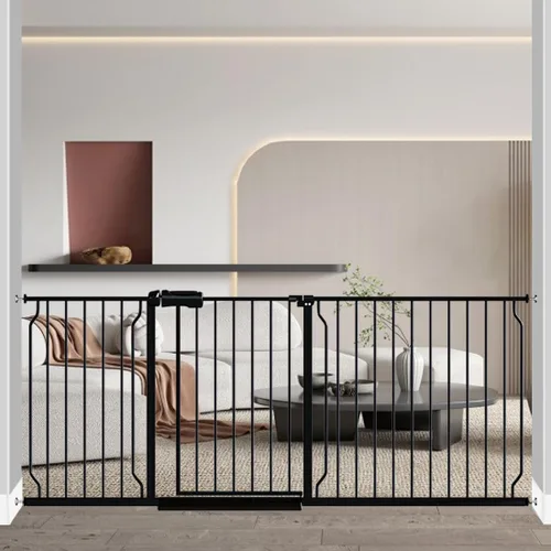 Vista 10 de Fairy Baby Puerta de seguridad para bebés Extensión de 12 cm para puerta de seguridad para bebés con cierre automático Puerta de seguridad