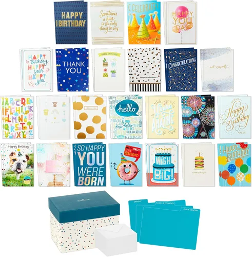 Vista 2 de Hallmark Surtido de tarjetas de felicitación para todas las ocasiones + tarjetas de condolencias