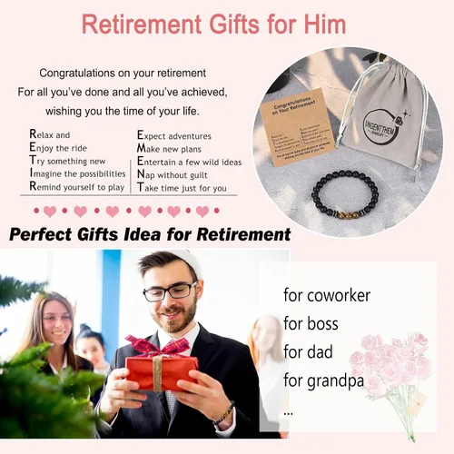 Vista 6 de UNGENT THEM Pulsera para hombre y niño, regalos para papá, hijo, mi hombre, nieto, hermano, marido, papá extra, tío, aniversario, graduación