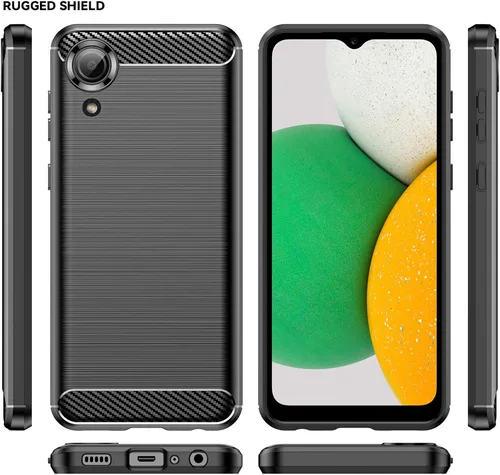Vista 9 de M MAIKEZI Funda Samsung A03 Core, funda para Galaxy A03 Core, con protector de pantalla HD, absorción de golpes flexible de TPU parachoques de goma