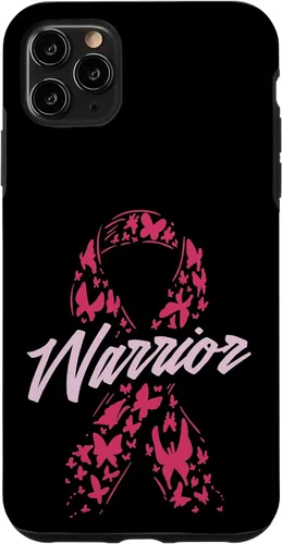 Vista 13 de Breast Cancer Awareness Pink Ribbon Warrior Gift Case for iPhone 17