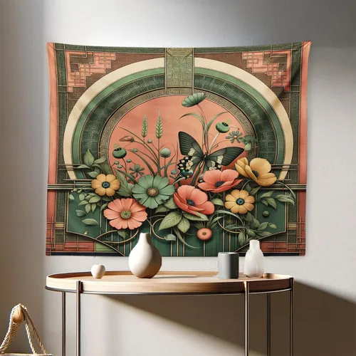 Vista 116 de Ambesonne Tapiz de arte afro, hombre negro fuerte con una corona de trazos impresión de pintura moderna, decoración de tela para colgar en la pared