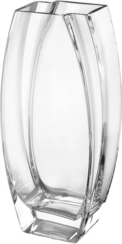 Vista 8 de Jarrón de cristal, amatista, 8 pulgadas de altura, resistente, fabricado en Europa, por Barski