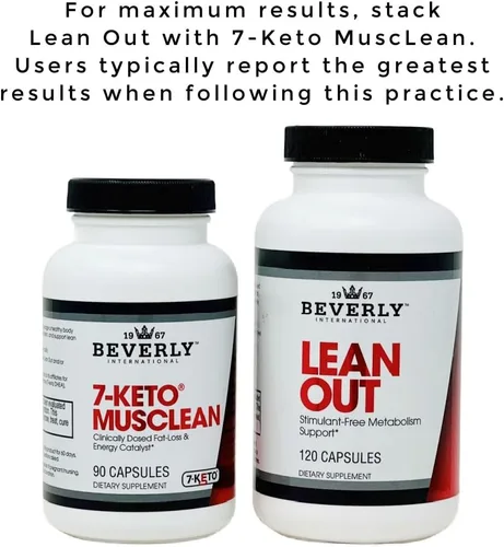 Vista 4 de 7-KETO Musclean. Pierde hasta 3 veces más grasa corporal sin perder el tono muscular. Potente píldora de dieta termogénica para hombres y mujeres.