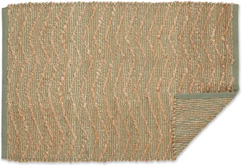 Vista 5 de DII Colección Woven Rugs yute tejido a mano, 2x3', cheurón de alcachofa