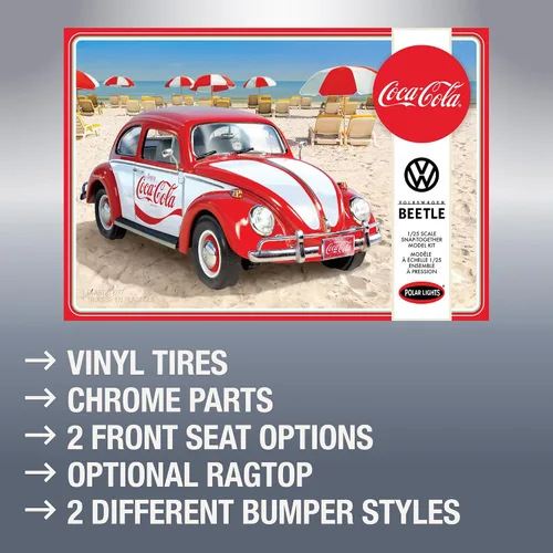 Vista 3 de Polar Lights - Volkswagen Beetle Snap (Coca-Cola) 2T