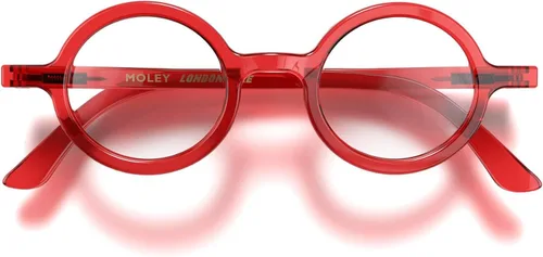 Vista 14 de LONDON MOLE® Moley reading glasses Cool round shaped readers Men’s Women’s Unisex Spring hinges