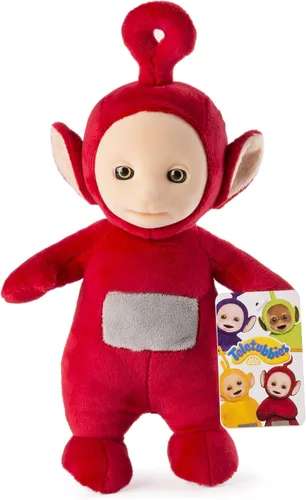 Vista 2 de Peluche parlante de Teletubbies Po, suave, de 8 pulgadas