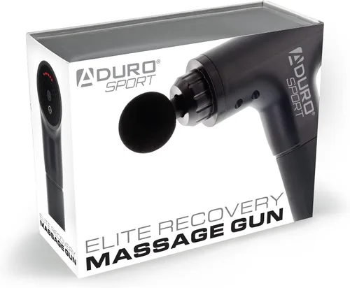 Vista 8 de Pistola de masaje de percusión Aduro Pistola de masaje muscular de tejido profundo, Elite Recovery™ Pistola masajeadora eléctrica de mano perfecta