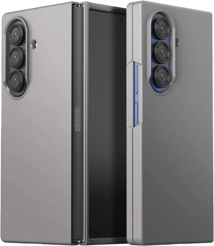 Vista 14 de araree Aero Flex - Funda para Galaxy Z Fold Series con protección de bisagra, carcasa protectora delgada (PC) con protector de bisagra (TPU), Crema