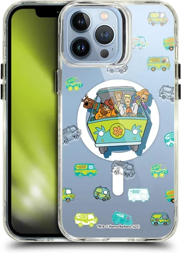 Vista 210 de Head Case Designs Funda con licencia oficial de Scooby-Doo Capture Character Art a prueba de golpes [protección de grado militar] compatible