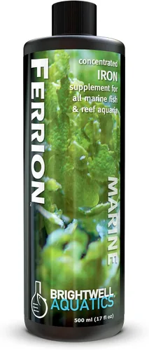 Vista 9 de Brightwell Aquatics Ferrion - Suplemento concentrado de hierro para acuarios marinos de peces y arrecifes