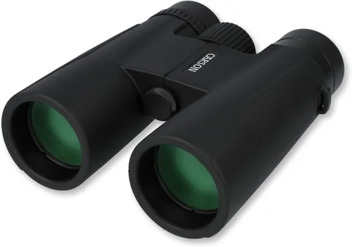 Vista 8 de Carson Makalu - Prismáticos compactos de 0.335 x 1.417 in, ópticos multicapa con prismas BK7 con funda protectora y correa para el cuello para uso