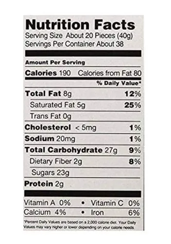 Vista 4 de Kirkland Pasas cubiertas de chocolate Signature 3.4 lbs