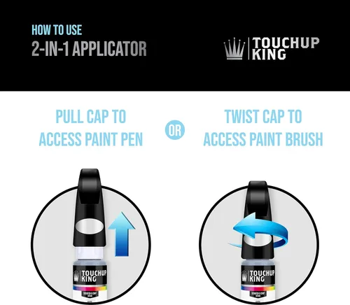 Vista 3 de Pincel para Renault Gris Etain Metallic KND