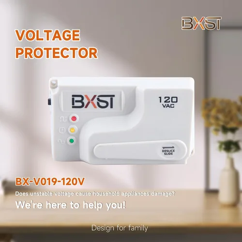 Vista 2 de BXST Protector de sobretensiones de cableado de 20 A, regulador de voltaje de alimentación resistente para TV, computadora y electrodomésticos, 120