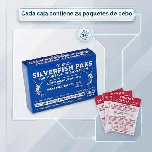 Vista 3 de Dekko Silverfish Paks (paquete de 2)