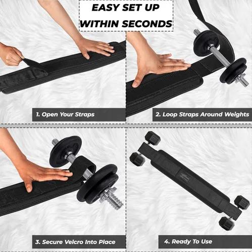 Vista 3 de Cinturón de empuje de cadera – Entrenador de glúteos resistente, cómodo, ajustable con almohadillas antideslizantes. Ideal para entrenamientos