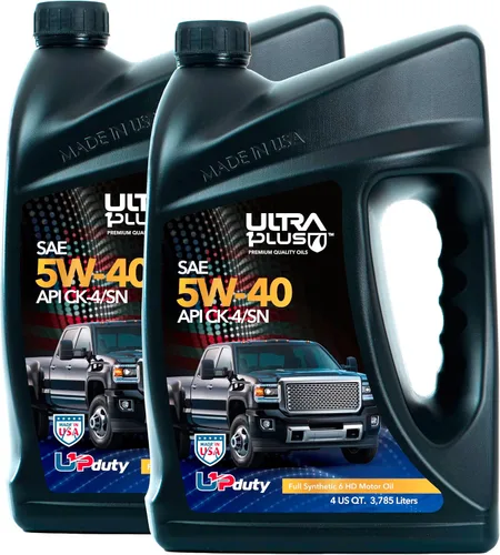 Vista 8 de ULTRA 1PLUS SAE 5W-40 Aceite de Motor Diésel Completamente Sintético de Servicio Pesado - Aceite de Motor 5W 40 API CK-4/SN (1 Galón)