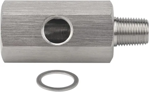 Vista 6 de 1/8 BSPT macho x 1/8 BSPT hembra a 1/8 NPT Sensor de presión de aceite