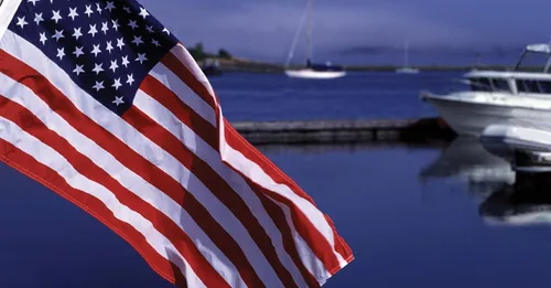 Vista 2 de Taylor Made Productos US Bandera de barco yate Ensign cocido