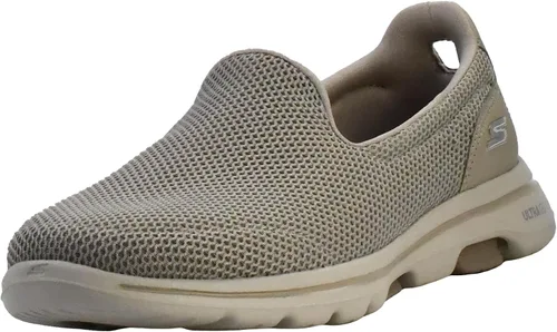 Vista 19 de Skechers Go Walk 5-15943 - Zapatos deportivos para mujer. Black Textile Trim