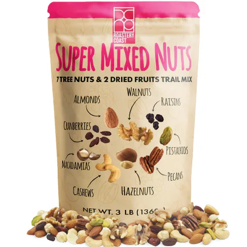 Vista 11 de Roastery Coast - Mezcla Saludable de Frutos Secos Diaria al Por Mayor Mezcla de Frutos Secos Aperitivo Deluxe Surtido Aperitivos de Frutos