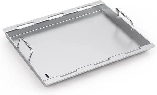 Vista 11 de Stanbroil Placa de Plancha Completa para Parrilla de Gas Weber Spirit 200 Series de 2 Quemadores, Placa Plancha de Superficie Plana Antiadherente