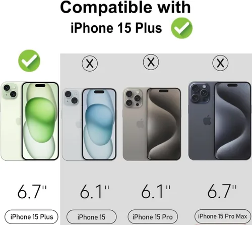 Vista 2 de luolnh Funda dorada brillante compatible con iPhone 15 Plus, diseño de mármol, a prueba de golpes, delgada y suave, funda de silicona para iPhone 15