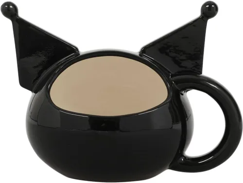 Vista 6 de Bioworld Kuromi - Taza de cerámica con personajes esculpidos, 10 onzas