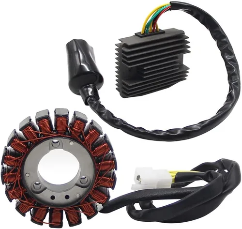 Vista 4 de El estator y rectificador regulador de motocicleta es adecuado para Honda 31120-KSZ-771 31600-KSZ-770 para Honda NSS250 Forza 250 MF06 2004-2007