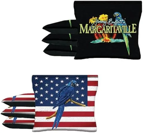 Vista 4 de BackYardGamesUSA El cangrejo azul tropical de encargo 8 ACA regulación hecha a mano de encargo Cornhole empaqueta B81