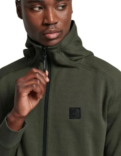 Vista 4 de Superdry Code Tech - Sudadera con capucha para hombre, ajuste relajado