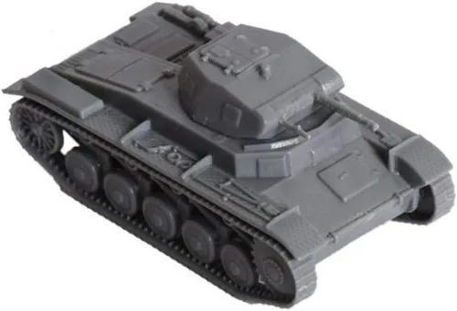 Vista 2 de Zvezda Modelos 1/100 German Panzer II (Kit de Napa)