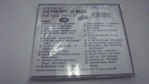 Vista 2 de History of Rock 60's 5 / Various