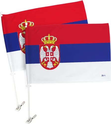 Vista 33 de Paquete de bandera de coche de la Copa del Mundo 2022 de Gales, bandera americana para carros, decoración de automóviles, pancarta pequeña