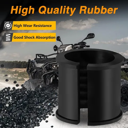 Vista 2 de 2 piezas de bujes de eje de dirección compatibles con Polaris Outlaw 50 90 110 Predator 50 90 Scrambler 50 90 Sportsman 110 90 Reemplazar #: 0450499