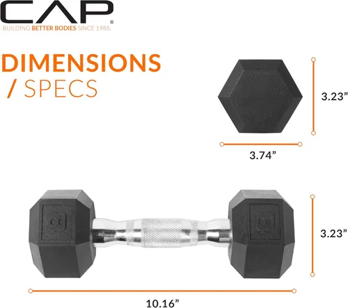 Vista 11 de CAP Barbell - Mancuerna recubierta Varias opciones de pares y conjuntos