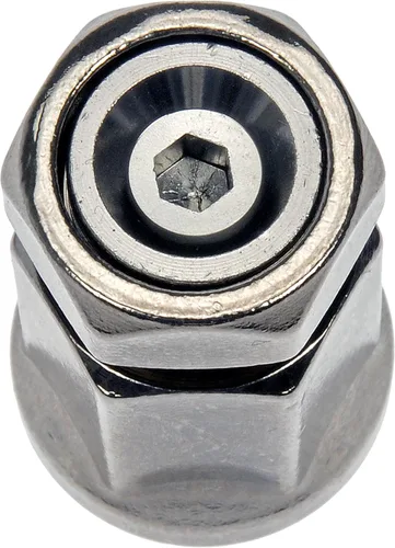 Vista 4 de Dorman 712-345M Tuerca de rueda M12-1.50 Racing Style compatible con modelos seleccionados, paquete de 20