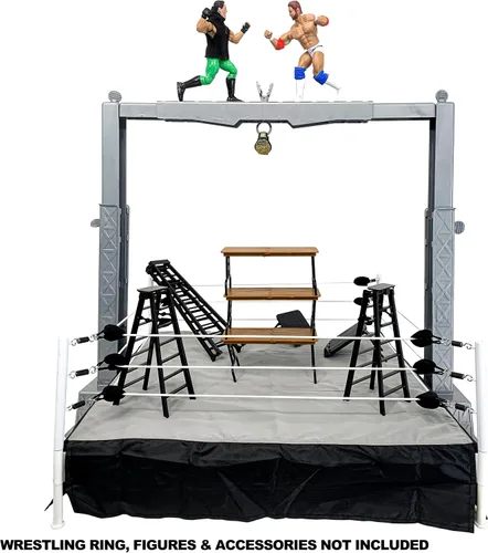 Vista 4 de Grab The Gear - Juego ajustable para figuras de acción de lucha libre