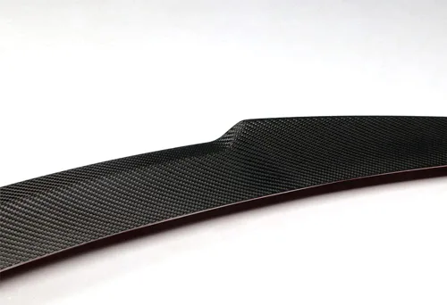 Vista 3 de Q1-Tech - Alerón de la tapa trasera del maletero compatible con BMW Serie 5 2011-2016 F10 F18 520i 528i 535d 550i M5 530i, alerón trasero de fibra