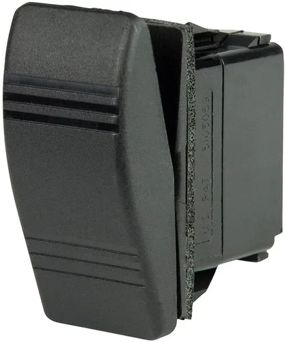 Vista 6 de BEP Marine Control táctil de 3 posiciones IP66 nominal 24V Negro 2 vías DIN montaje en carril interruptor de botón