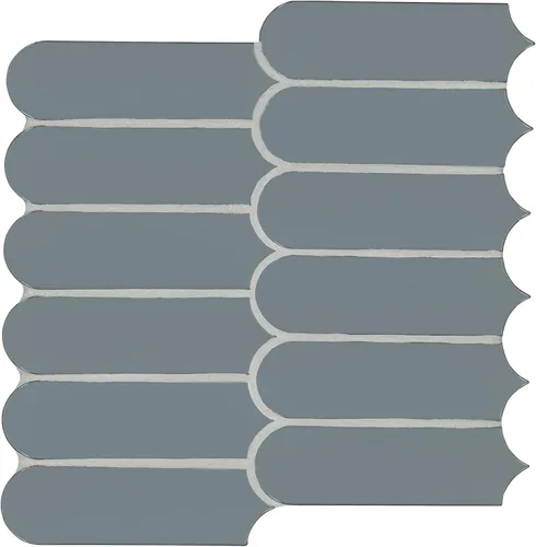 Vista 5 de MSI Cielo Azul - Azulejo de mosaico de porcelana brillante de 12 x 12 pulgadas para baño, cocina, loseta en muro de cocina, azulejos decorativos