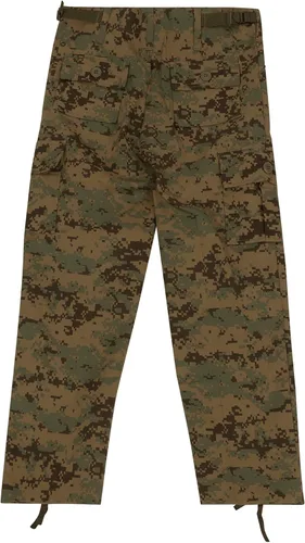 Vista 10 de Rothco Kids Bdu Pantalones – Acu Digital Camo