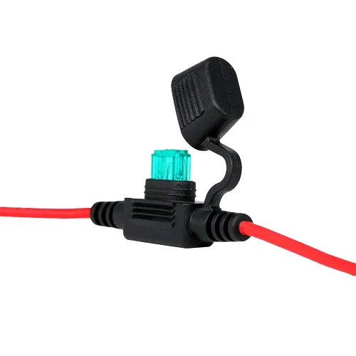 Vista 4 de VANTRONIK Mini portafusibles en línea impermeable calibre 16, 12 pulgadas