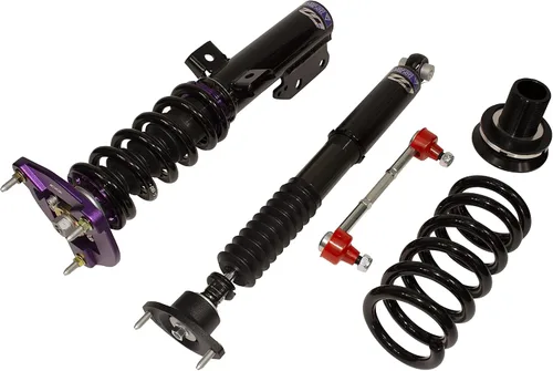 Vista 94 de Amortiguadores de Bobina D2 Racing RS Ajustables en 36 Maneras para Jaguar S-Type 2000-2008