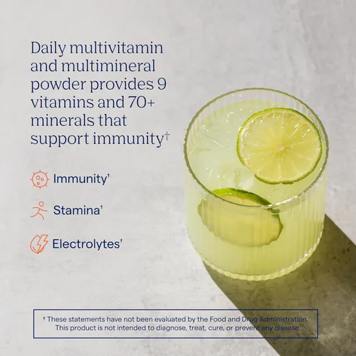 Vista 2 de Trace Minerals - Power Pak (lima limón) Paquetes de polvo de electrolitos con vitamina C y zinc Potente hidratación, inmune, resistencia y apoyo