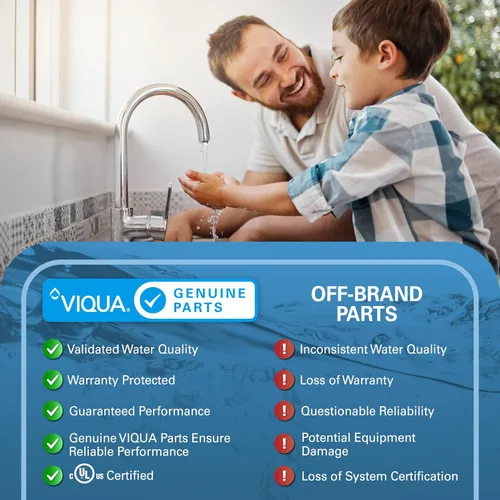 Vista 9 de Viqua VH410 Sistema de Agua Ultravioleta para el Hogar de Acero Inoxidable - 18 GPM 3/4 MNPT 120V