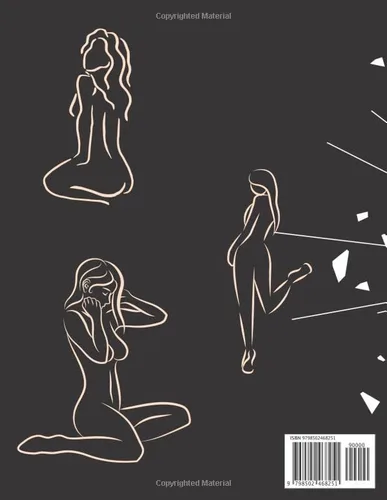 Vista 2 de Naked Beauty Coloring Book For Adults Pleasure And Relaxation Perfect Gift 30 Illustration